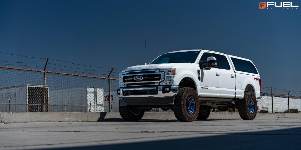 Ford F-250 Super Duty with Fuel 1-Piece Wheels Traction - D827